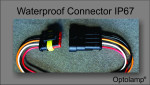 OPTOLAMP WATERPROOF CONNECTOR  - IP67