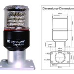 SEÑALIZADOR CON LED SUPER ESTROBO SAPPHIRE Pro II BI-DIMENSIONAL